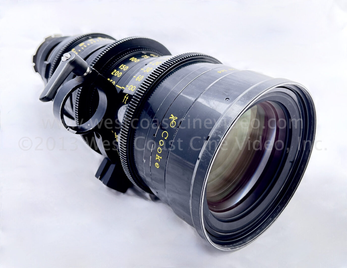 Black Zoom Wide Lens With Lens on Display