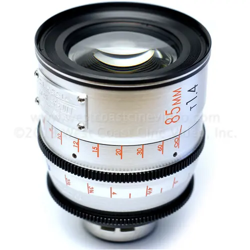 Old Eighty Five mm Camera Lens